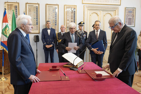 Foti ha presentato giuramento nelle mani di Mattarella