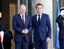 Macron e Scholz (ANSA)