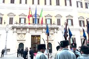 Italia-Spagna, re Felipe VI e la regina Letizia a Montecitorio