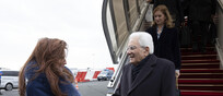 Mattarella arrivato a Parigi per la cerimonia di Notre Dame