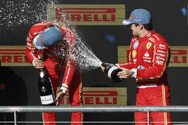 Charles Leclerc e Carlos Sainz