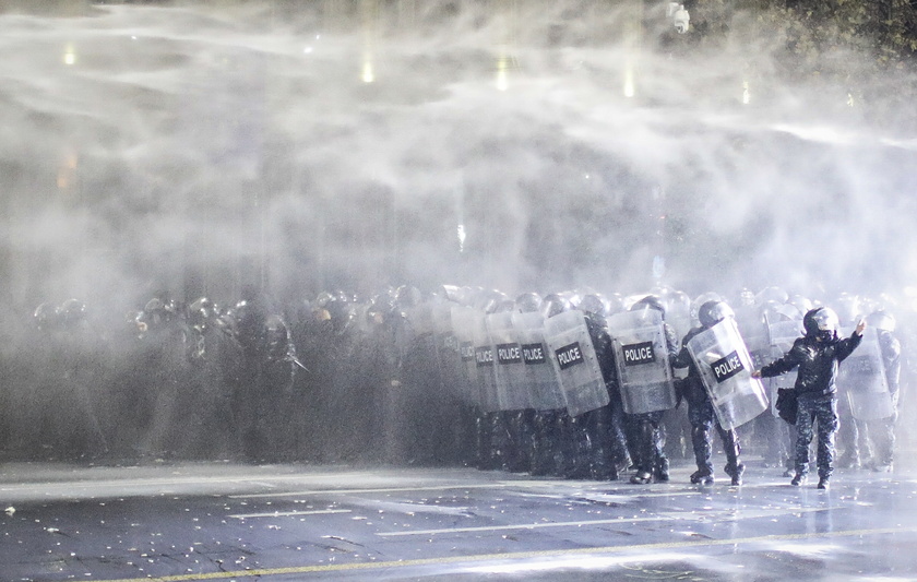 Georgian opposition protests in Tbilisi