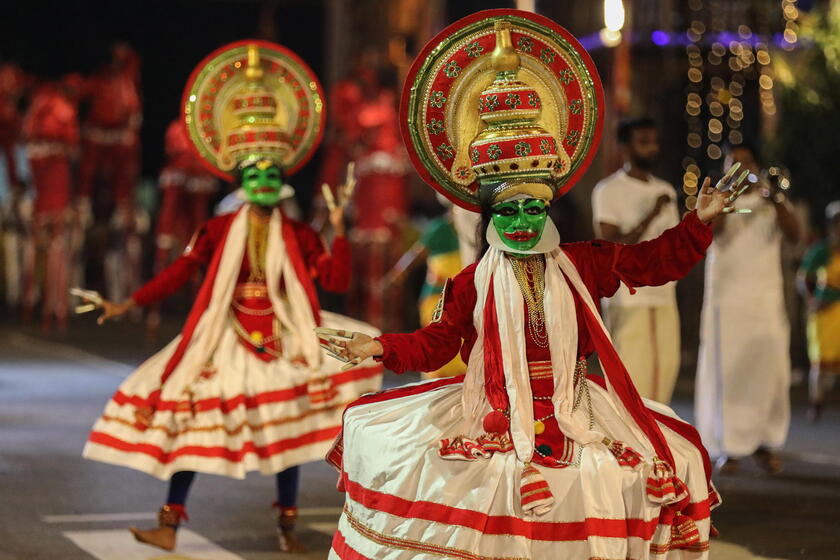 Navam Perahera - Annual Buddhist cultural pageant in Colombo © ANSA/EPA