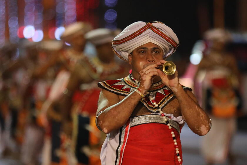 Navam Perahera - Annual Buddhist cultural pageant in Colombo © ANSA/EPA